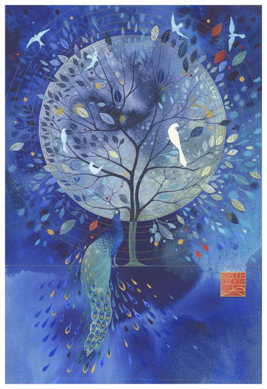 Peacock Moon by Kate Lycett reduced
