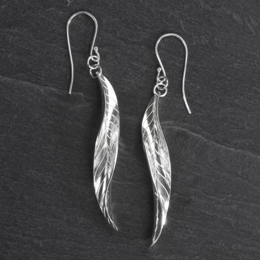 Silver Drop earrings